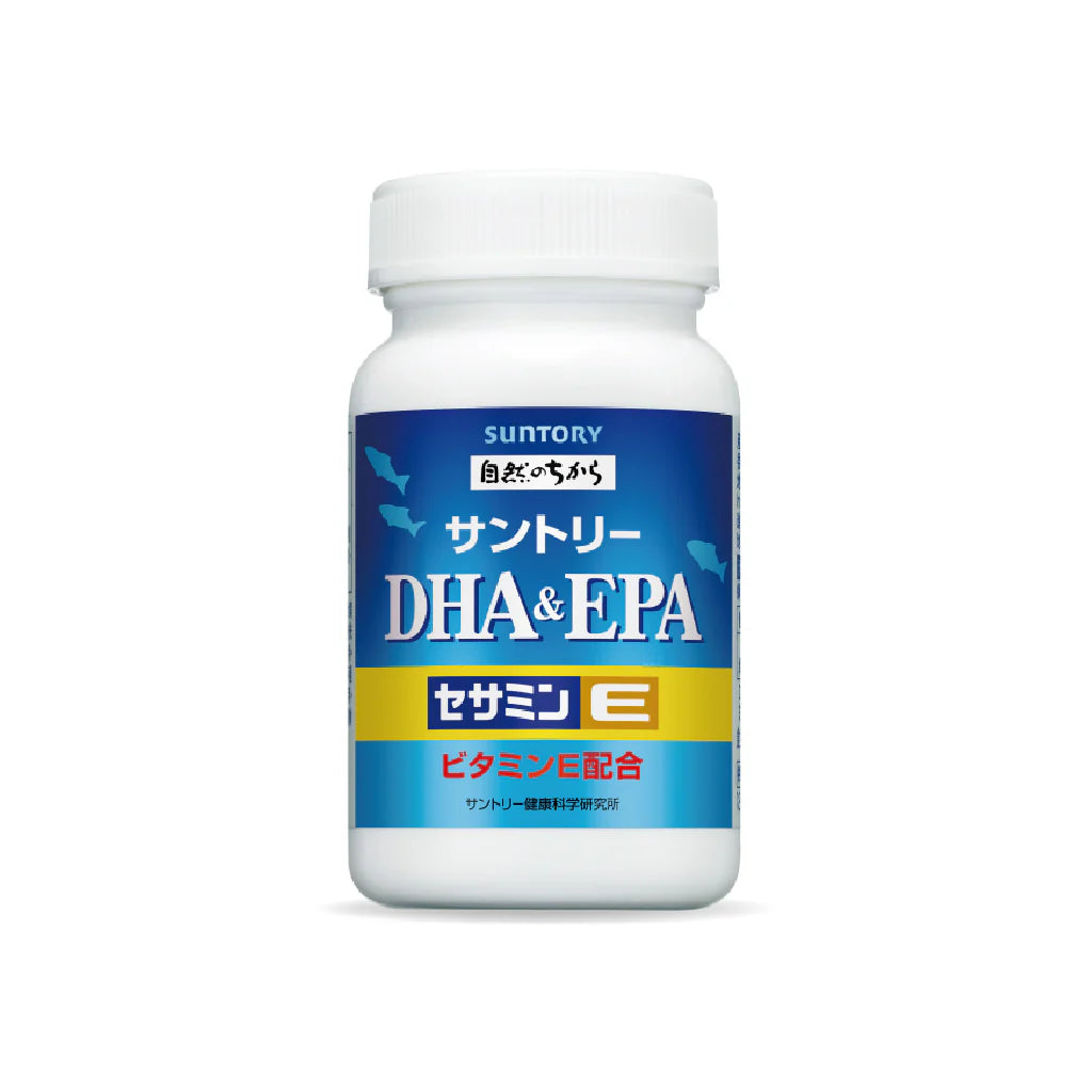 Suntory三得利鱼油DHA&EPA+芝麻明EX240粒 日本原装正货