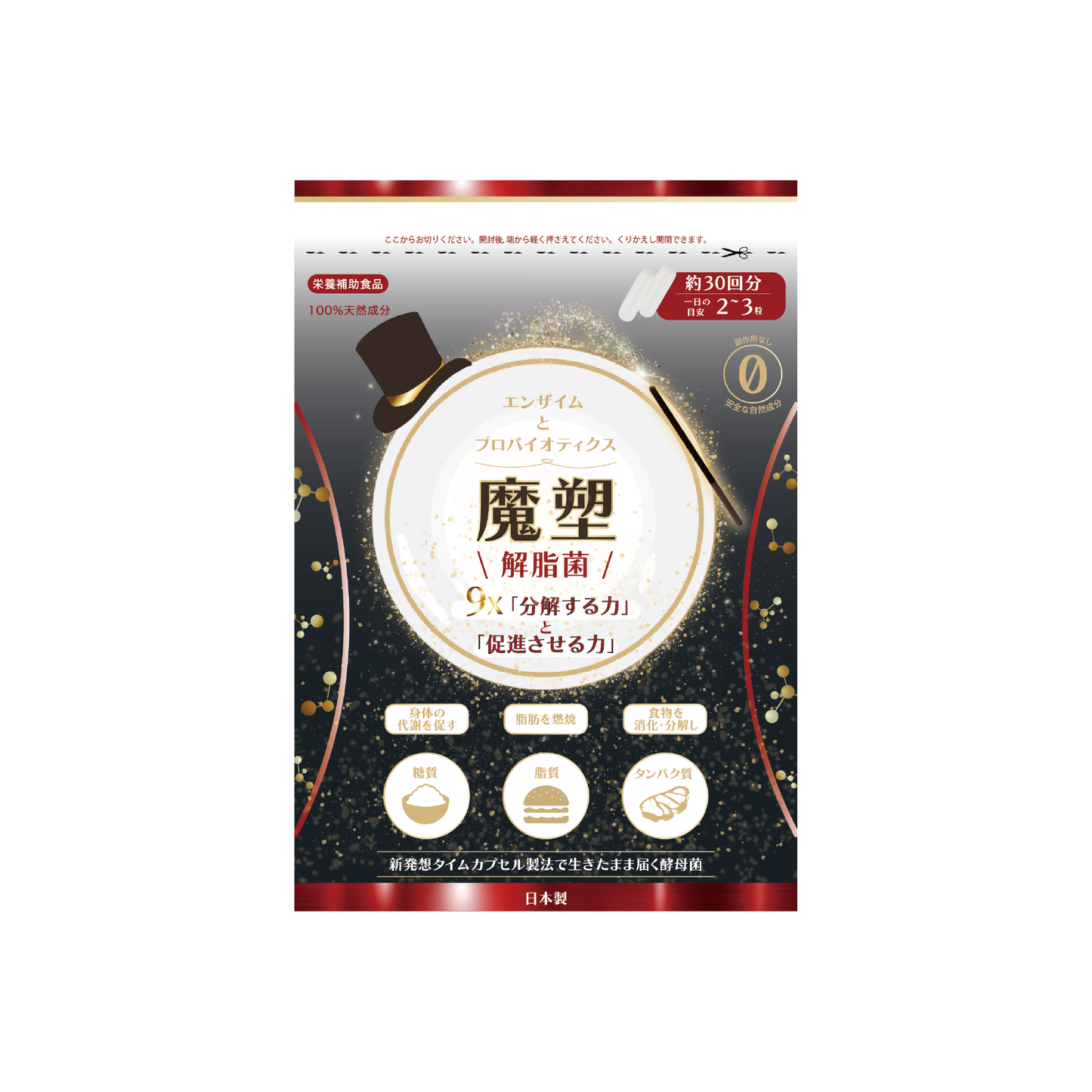 【魔塑解脂菌】分解糖·脂·淀の魔法救星【日本减肥神物】