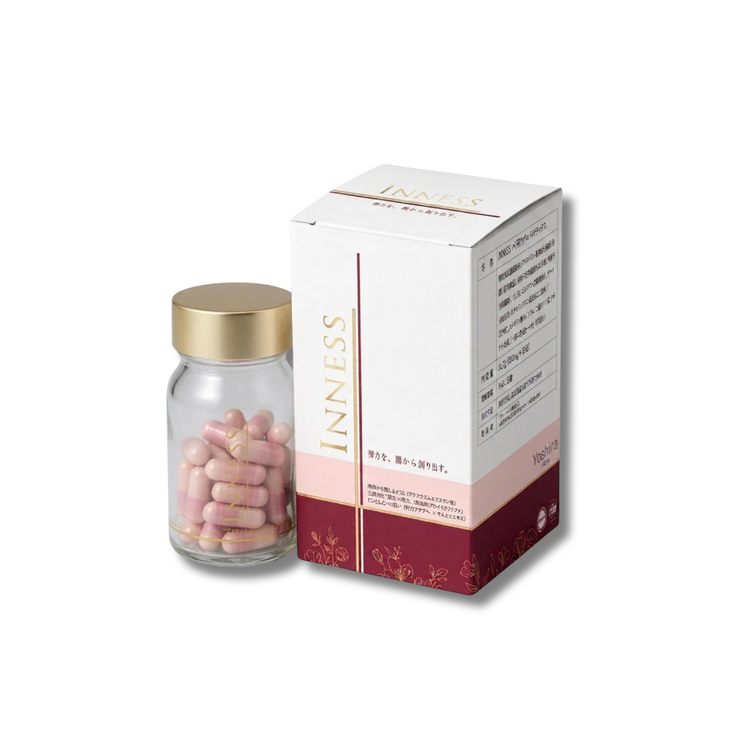 Inness Elastic Probiotic | Elastic Prebiotic Formula | Gut-Friendly Probiotic | 4X Collagen Boost